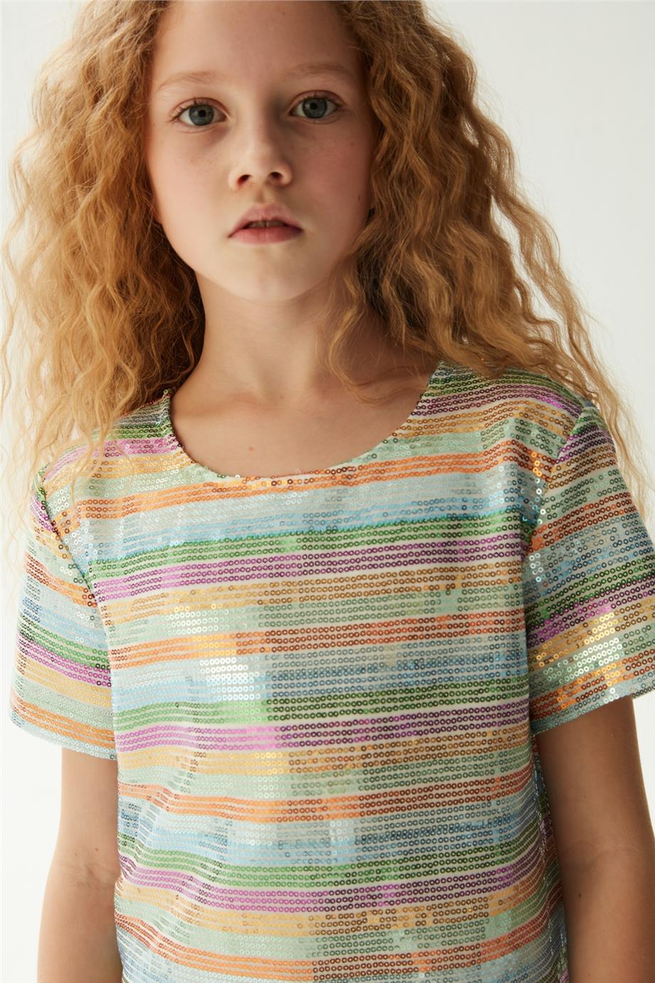 Fracomina Kız Çocuk Renkli T-Shirt