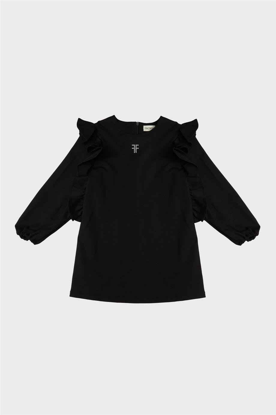 Fracomina Kız Çocuk Siyah Elbise