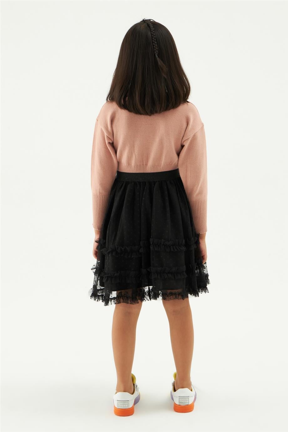 Fracomina Kız Çocuk Siyah Etek