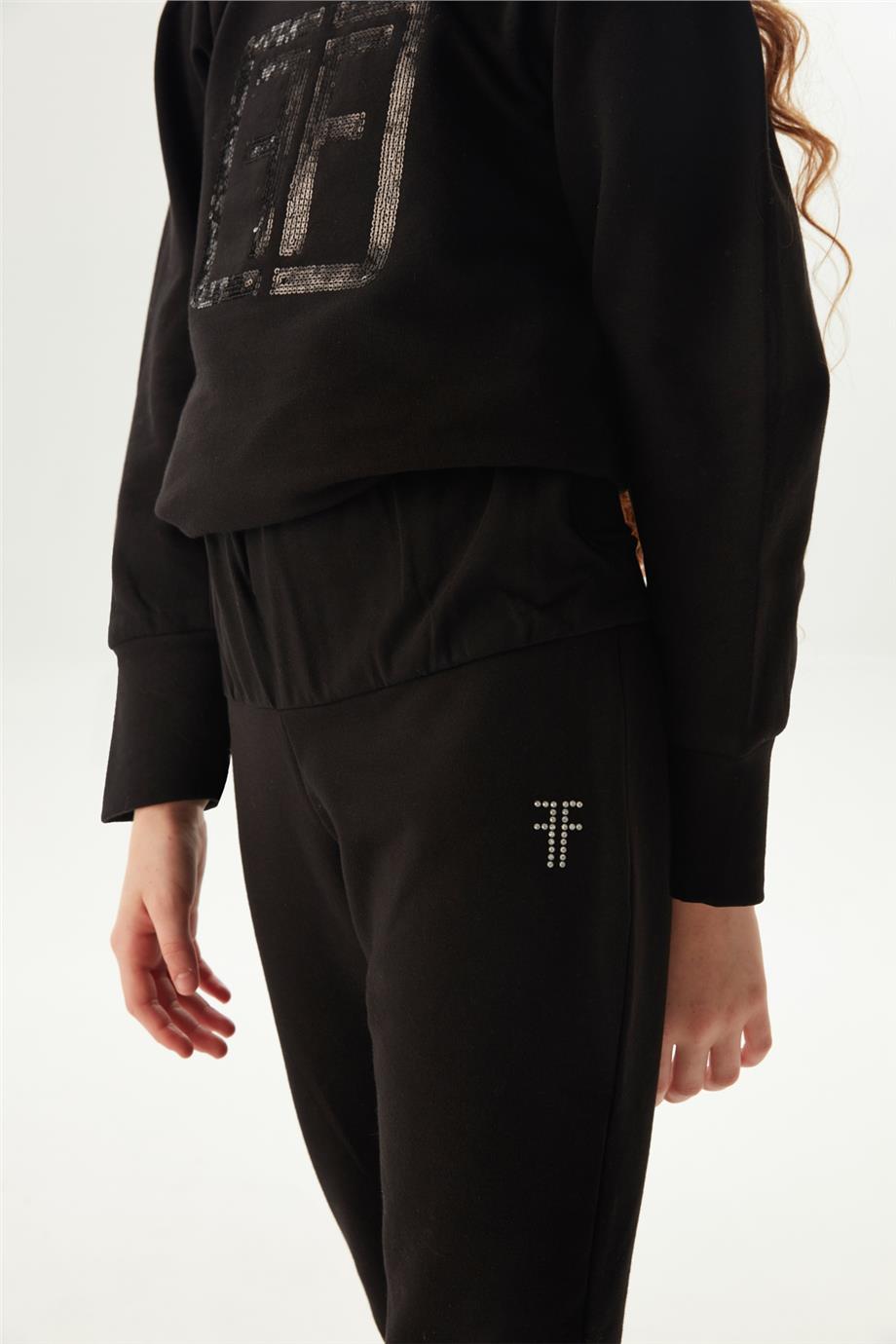 Fracomina Kız Çocuk Siyah Pantolon