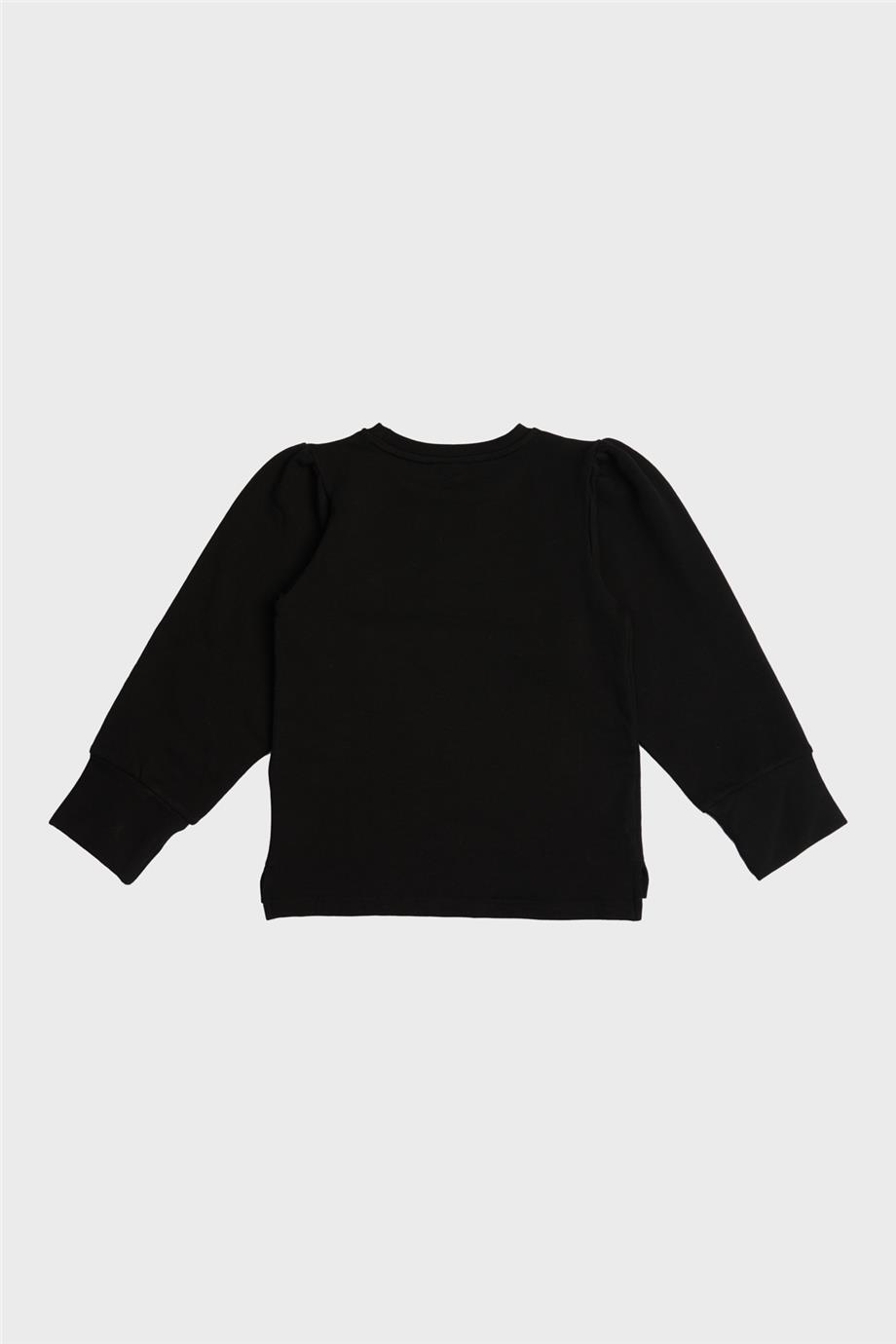 Fracomina Kız Çocuk Siyah Sweatshirt