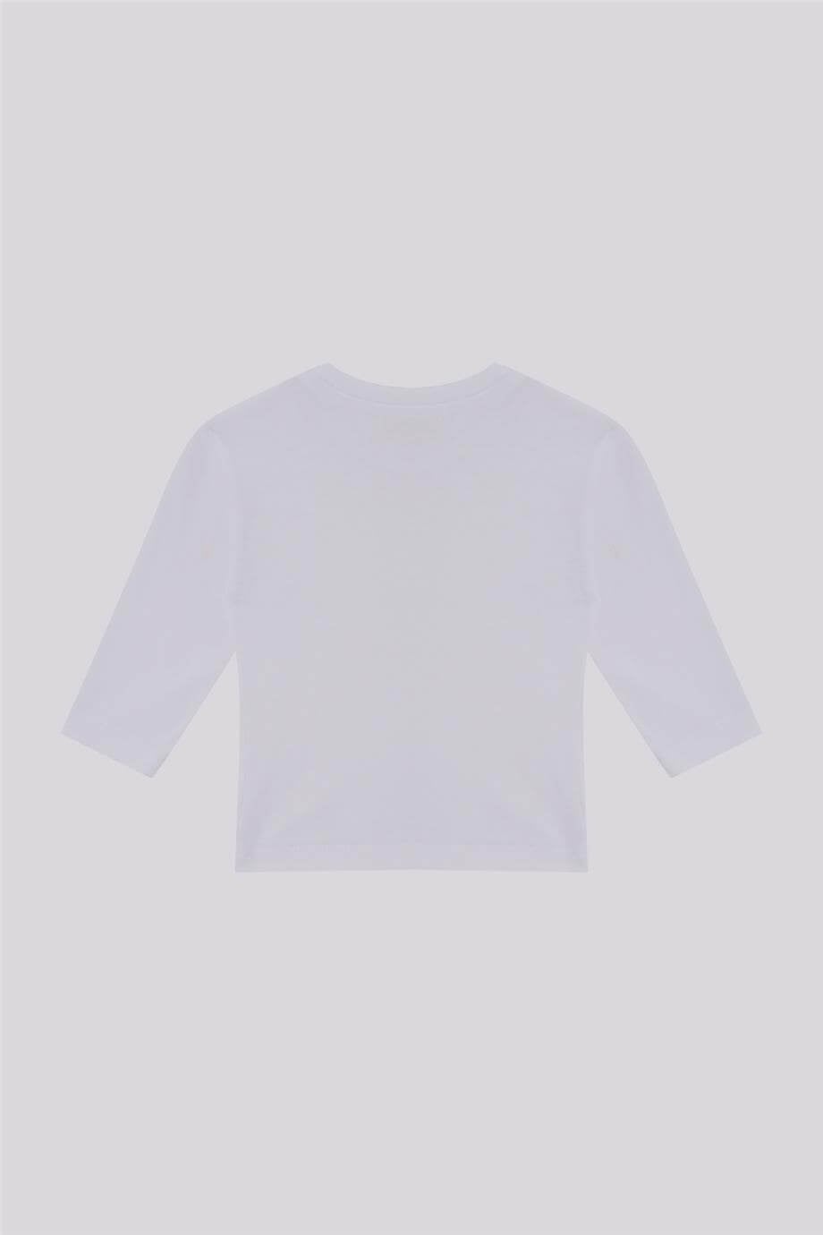 Gb Baby Basic Erkek Bebek Beyaz TshirtGb Baby Basic Erkek Bebek Beyaz Tshirt