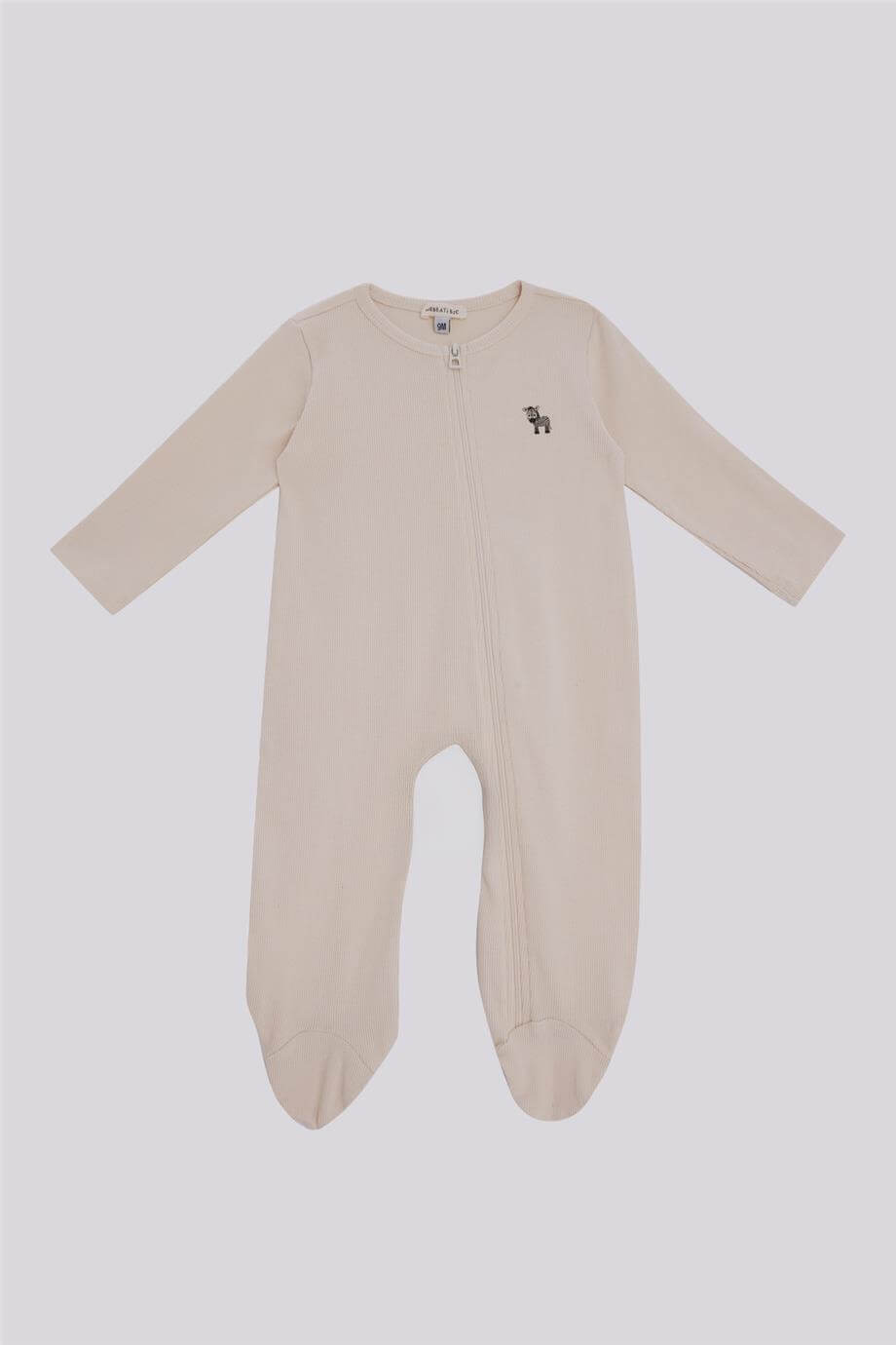 Gb Baby Basic Erkek Bebek Ekru TulumGb Baby Basic Erkek Bebek Ekru Tulum