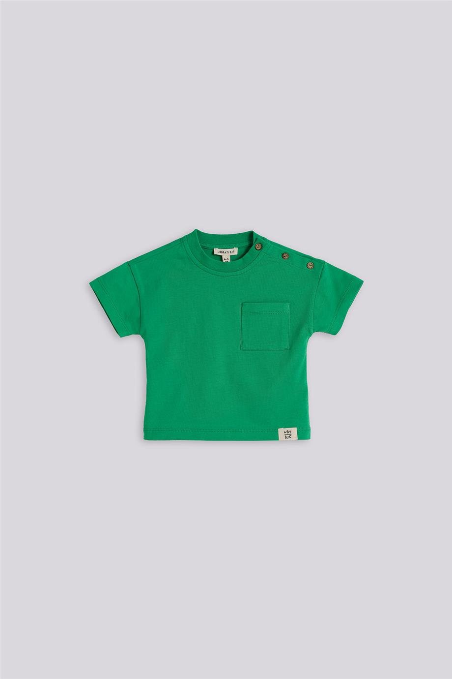 Gb Baby Basic Erkek Bebek Yeşil TshirtGb Baby Basic Erkek Bebek Yeşil Tshirt