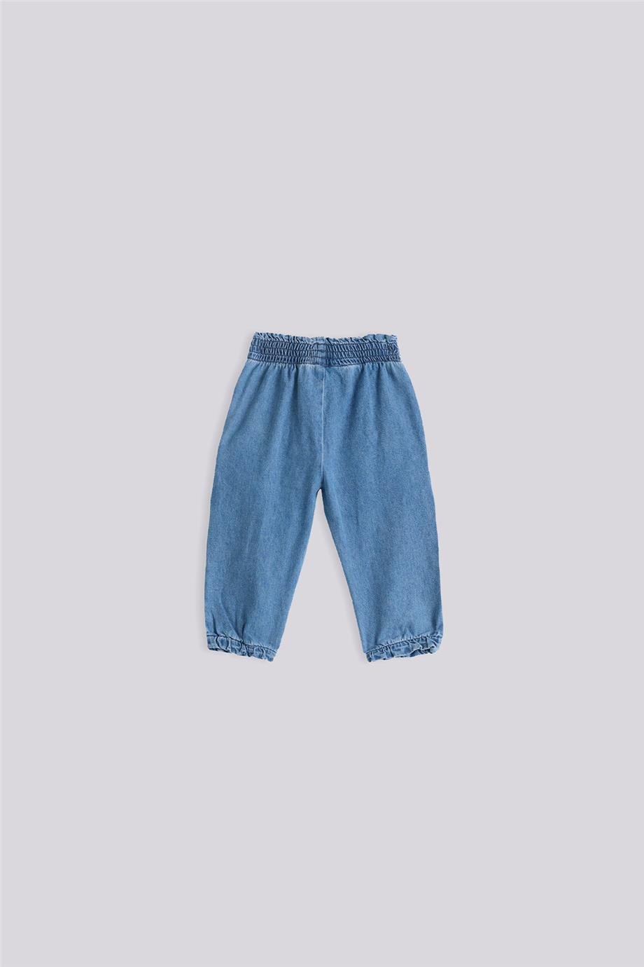 Gb Baby Basic Kız Bebek Denim PantolonGb Baby Basic Kız Bebek Denim Pantolon