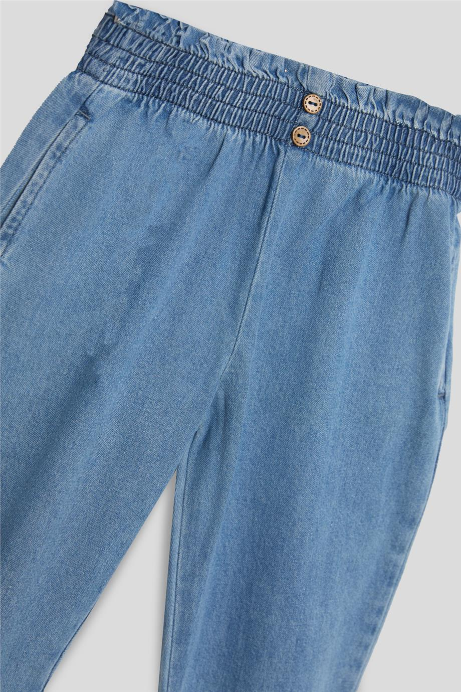 Gb Baby Basic Kız Bebek Denim PantolonGb Baby Basic Kız Bebek Denim Pantolon