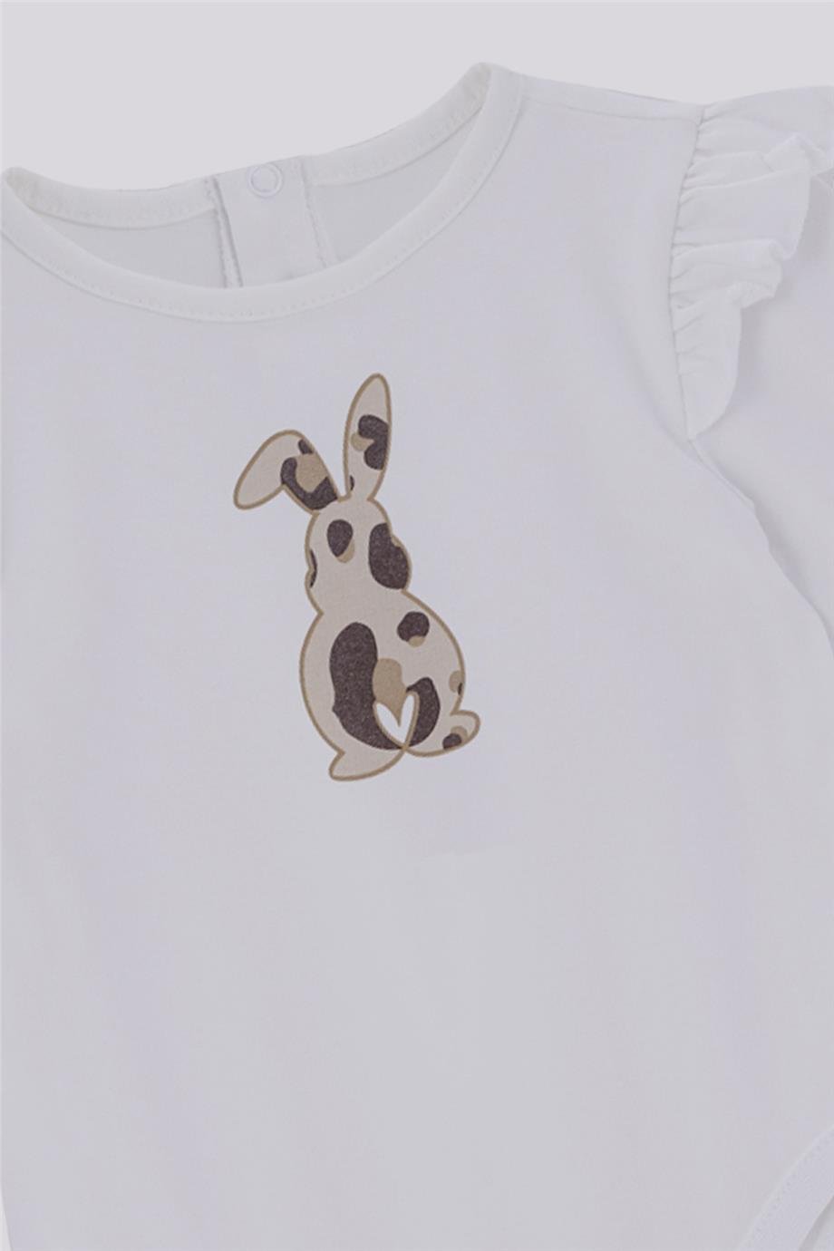 Gb Baby Basic Kız Bebek Desenli Eşofman TakımGb Baby Basic Kız Bebek Desenli Eşofman Takım