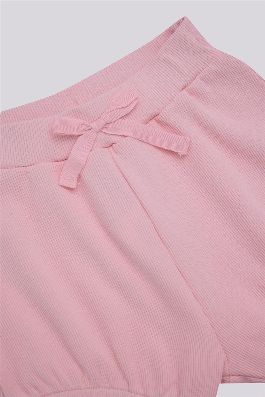 Gb Baby Basic Kız Bebek Pembe Body ve Şort TakımıGb Baby Basic Kız Bebek Pembe Body ve Şort Takımı