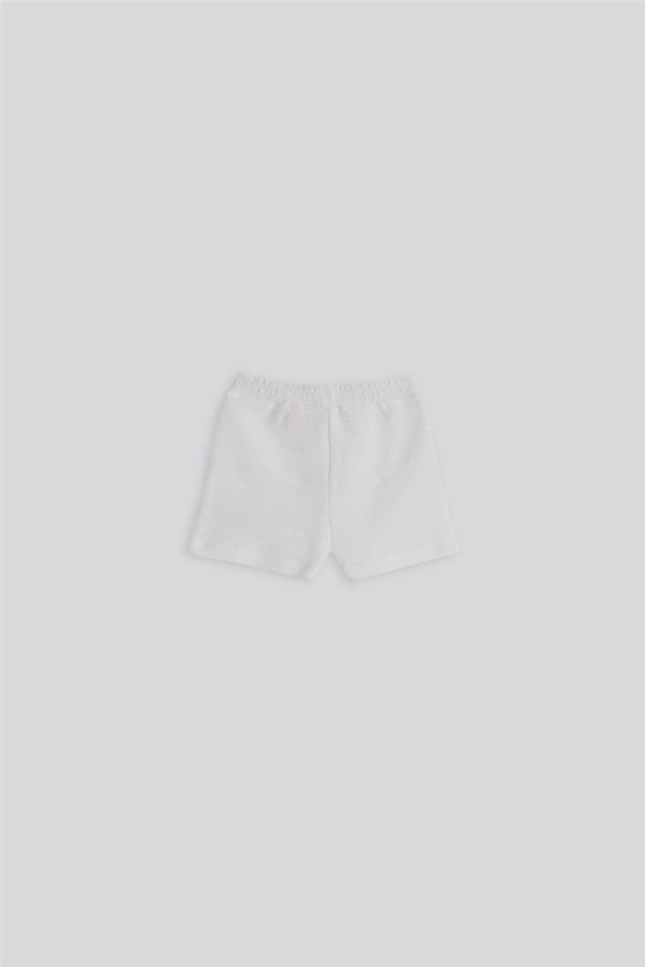 GB Baby Erkek Bebek Beyaz ŞortGB Baby Erkek Bebek Beyaz Şort