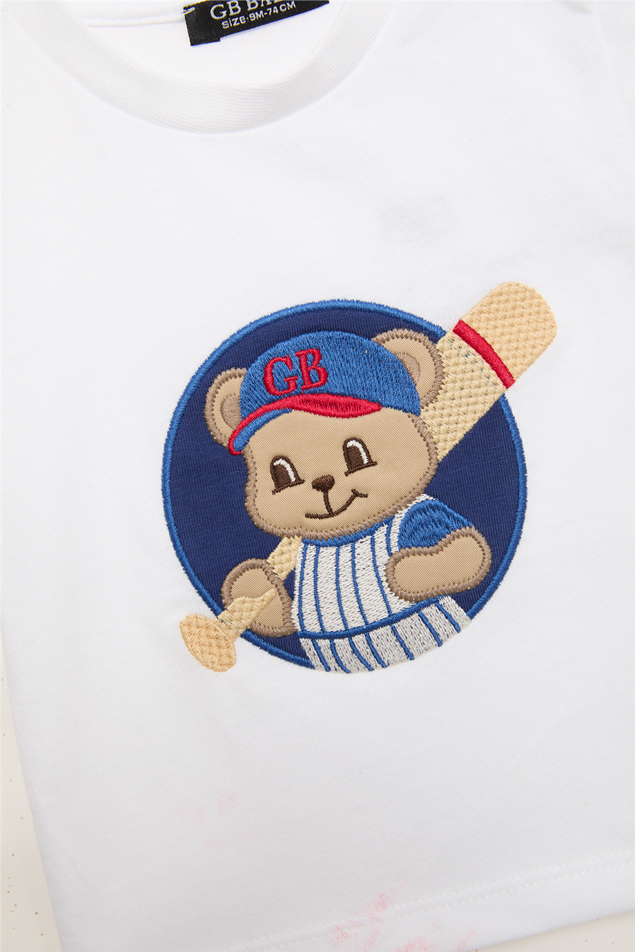 GB Baby Erkek Bebek Beyaz TişörtGB Baby Erkek Bebek Beyaz Tişört