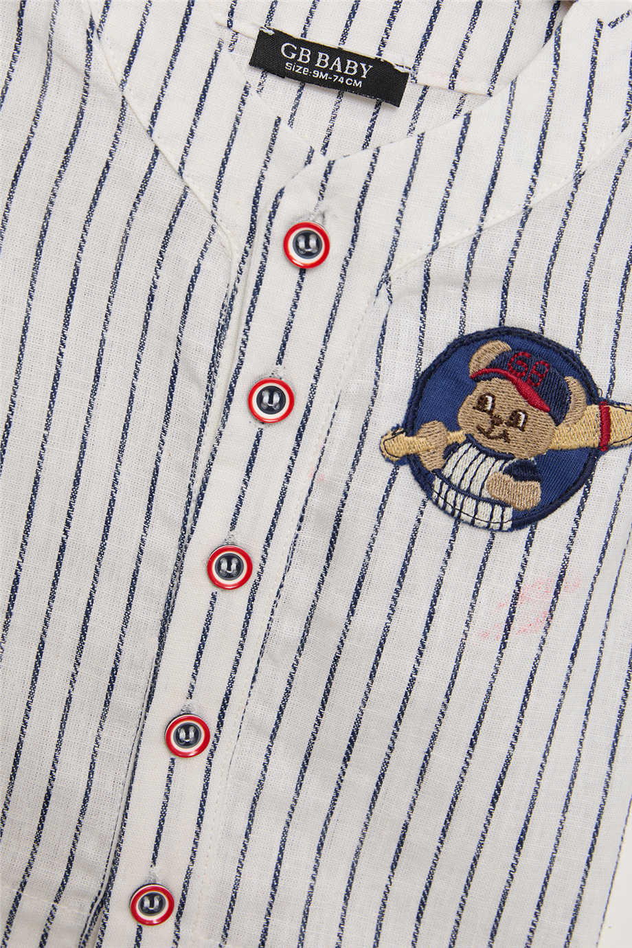 GB Baby Baby Boy Striped ShirtGB Baby Baby Boy Striped Shirt
