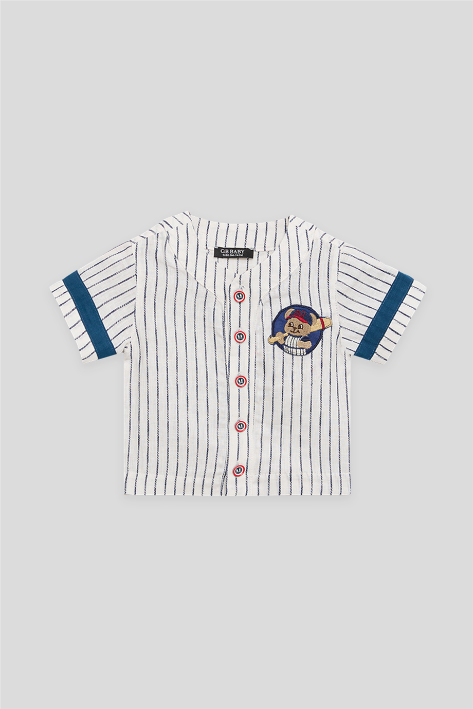 GB Baby Baby Boy Striped ShirtGB Baby Baby Boy Striped Shirt