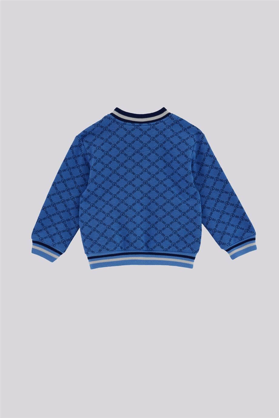 GB Baby Erkek Bebek Desenli Eşofman ÜstüGB Baby Erkek Bebek Desenli Eşofman Üstü