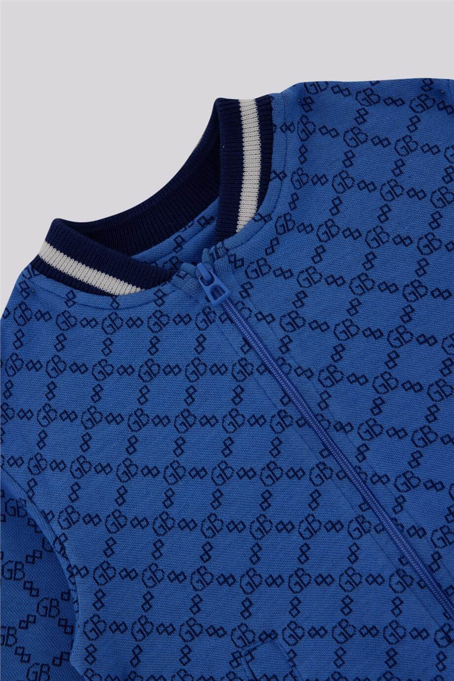 GB Baby Erkek Bebek Desenli Eşofman ÜstüGB Baby Erkek Bebek Desenli Eşofman Üstü