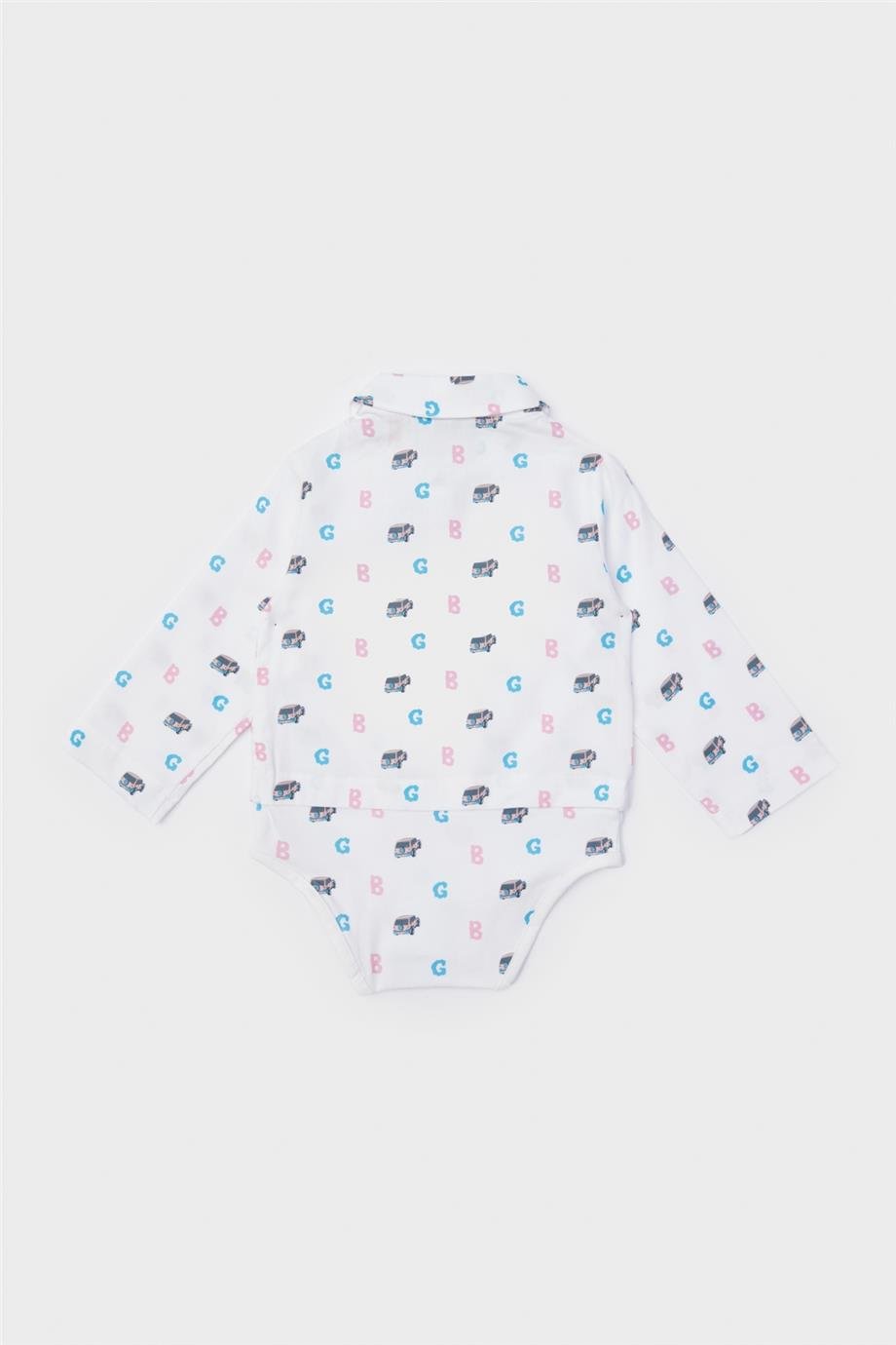 GB Baby Erkek Bebek Desenli Gömlek