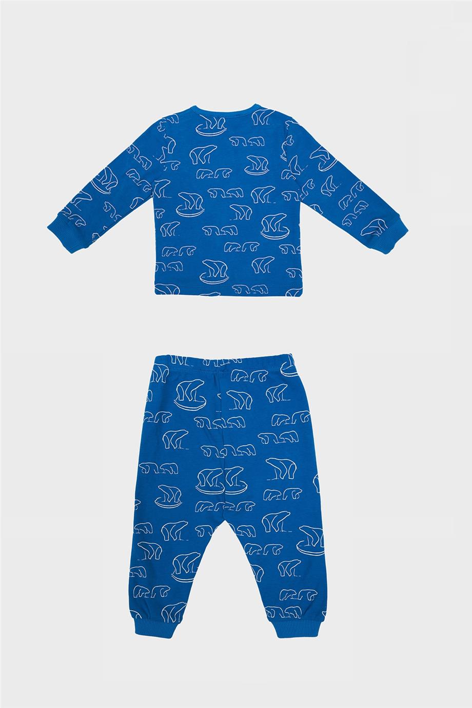 GB Baby Erkek Bebek Desenli Pijama Takımı