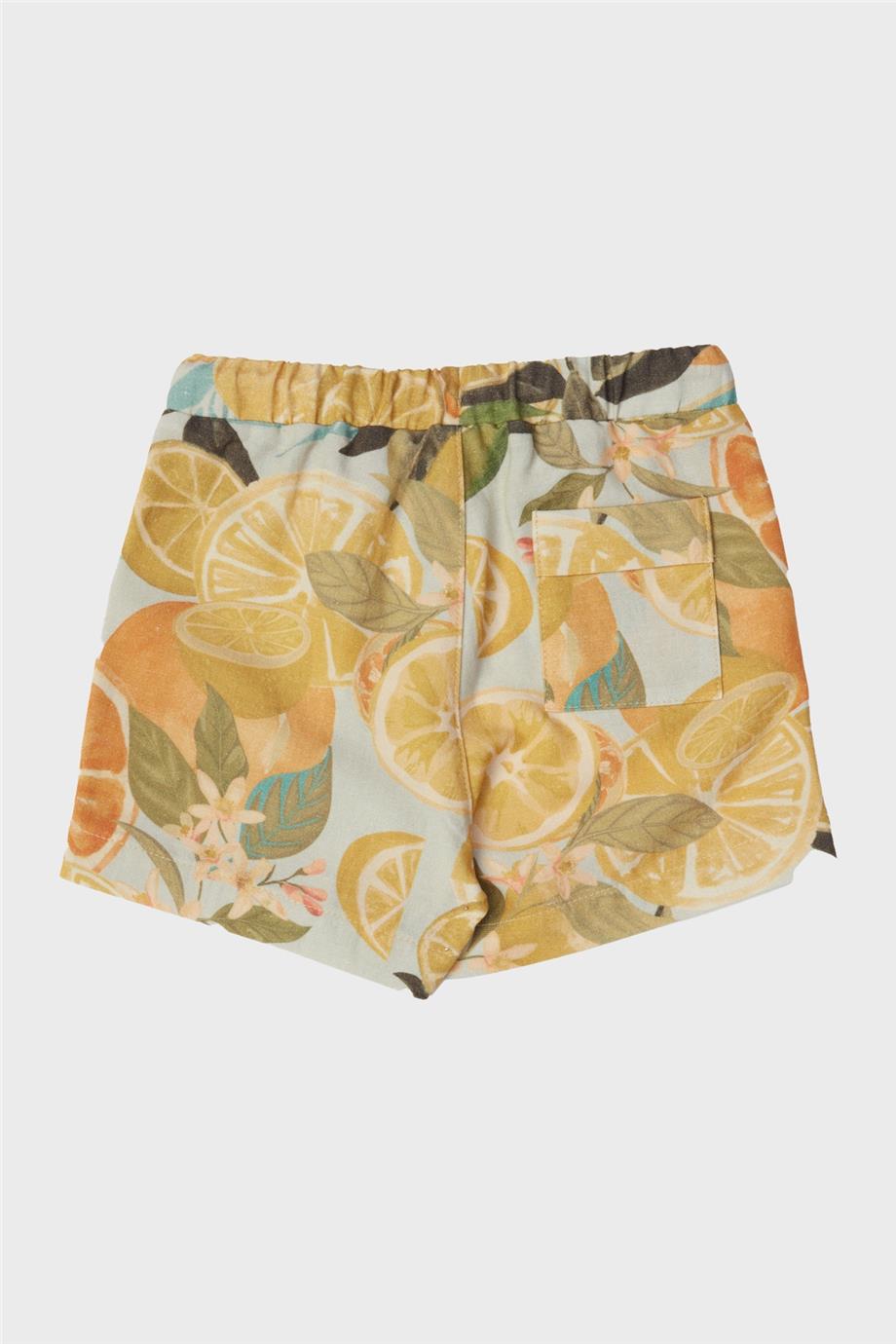 GB Baby Erkek Bebek Desenli Şort