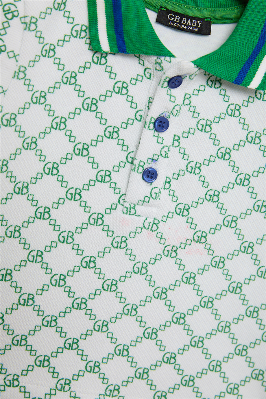 GB Baby Baby Boy Patterned TshirtGB Baby Baby Boy Patterned Tshirt