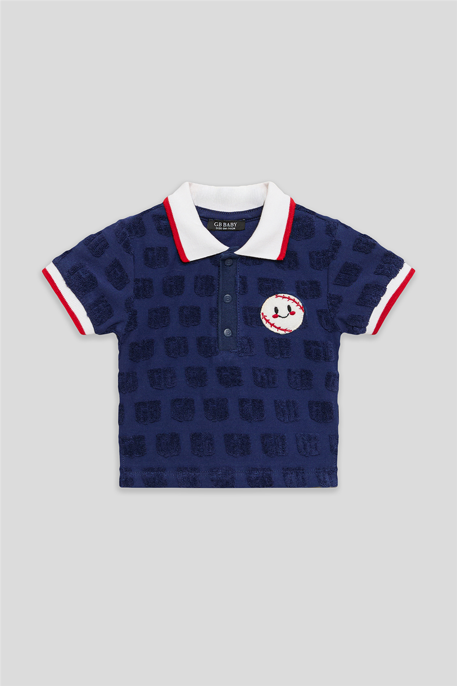 GB Baby Erkek Bebek Desenli TişörtGB Baby Erkek Bebek Desenli Tişört