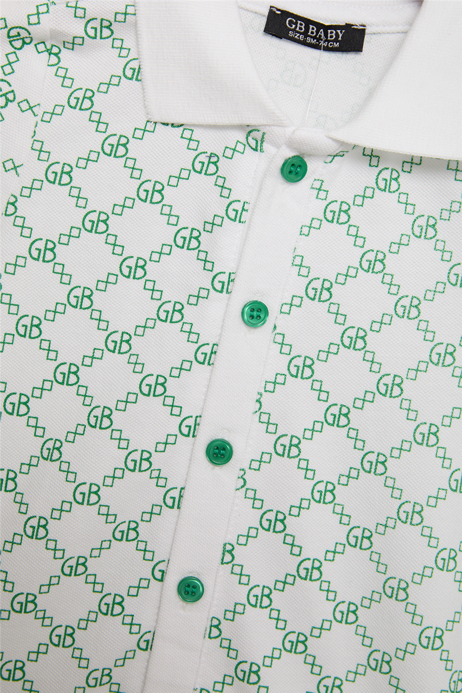 GB Baby Baby Boy Patterned OverallGB Baby Baby Boy Patterned Overall