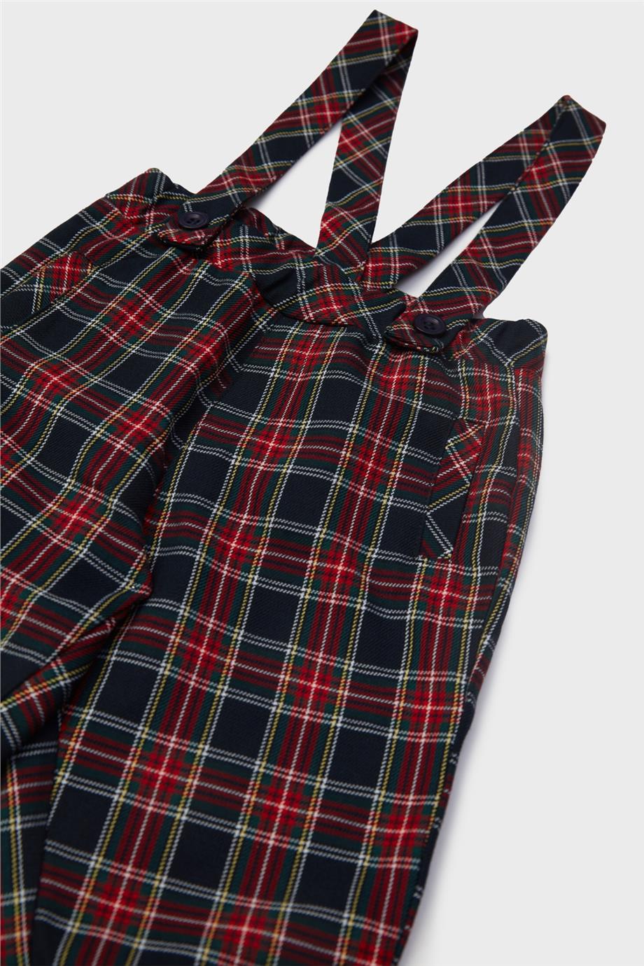 GB Baby Erkek Bebek Ekose Salopet