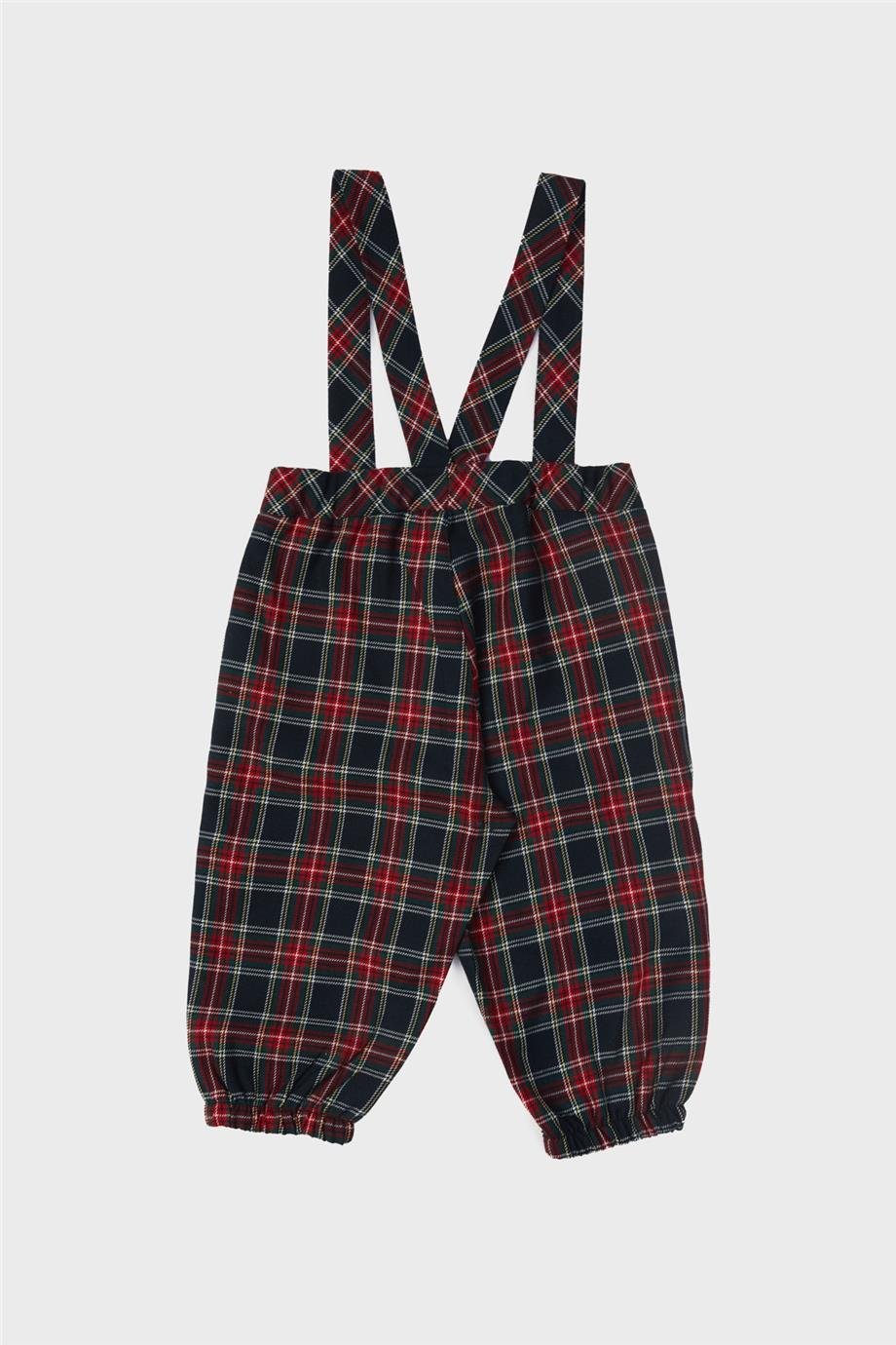 GB Baby Erkek Bebek Ekose Salopet