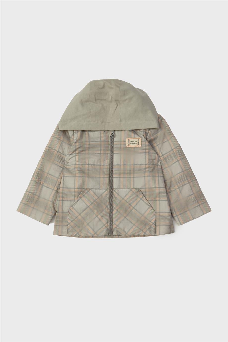 GB Baby Erkek Bebek Ekose Yelek