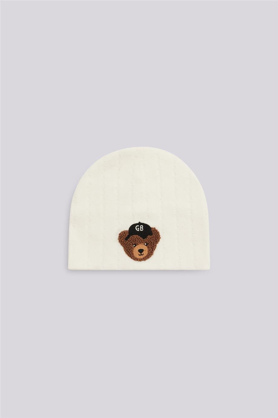 GB Baby Erkek Bebek Ekru BereGB Baby Erkek Bebek Ekru Bere