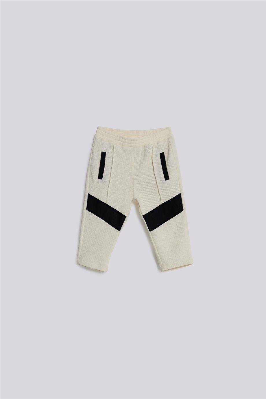 GB Baby Erkek Bebek Ekru Eşofman AltıGB Baby Erkek Bebek Ekru Eşofman Altı