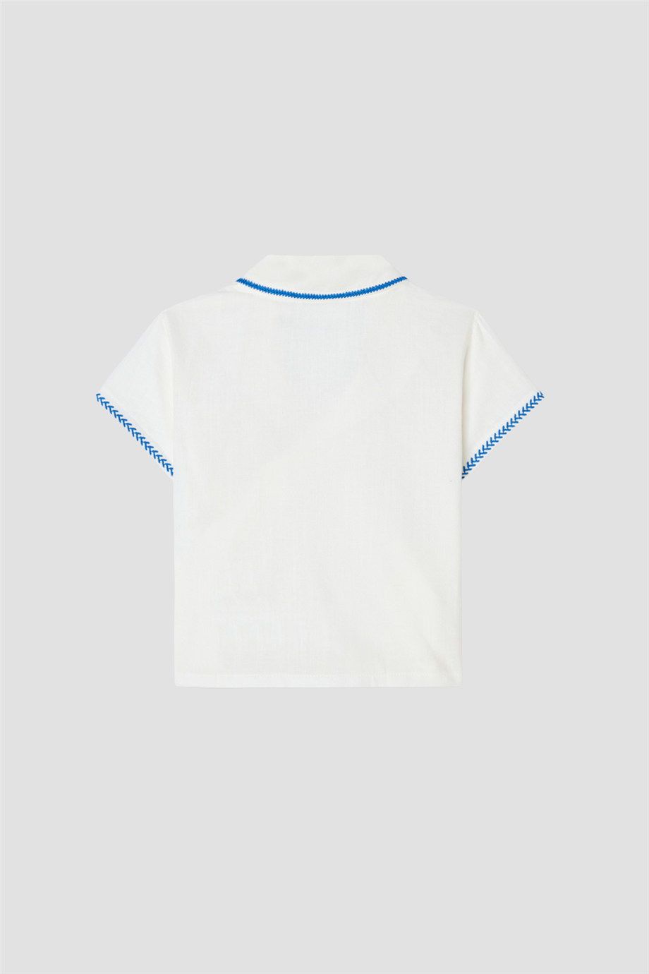 GB Baby Baby Boy Ecru ShirtGB Baby Baby Boy Ecru Shirt