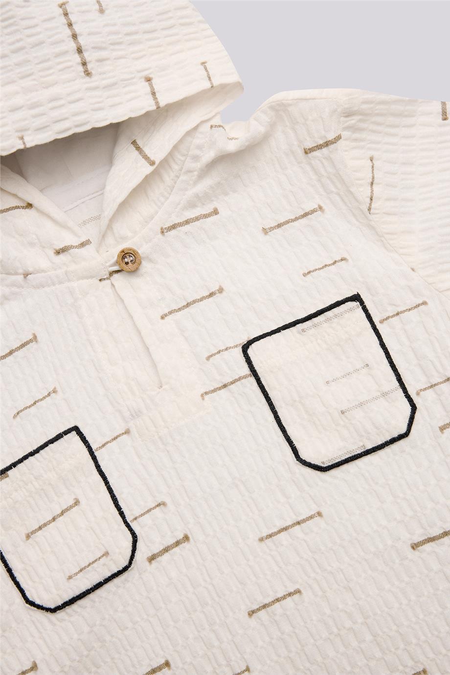 GB Baby Erkek Bebek Ekru GömlekGB Baby Erkek Bebek Ekru Gömlek