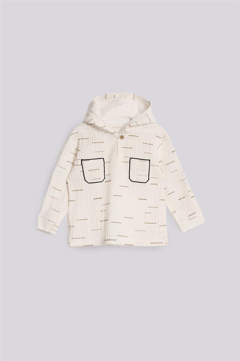 GB Baby Erkek Bebek Ekru GömlekGB Baby Erkek Bebek Ekru Gömlek