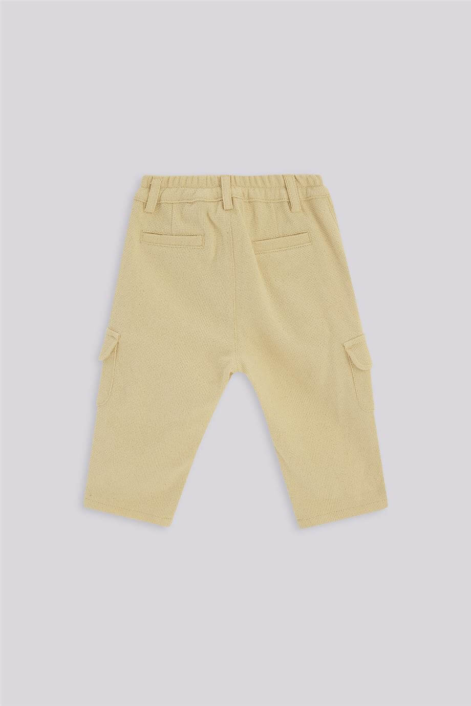 GB Baby Baby Boy Ecru TrousersGB Baby Baby Boy Ecru Trousers