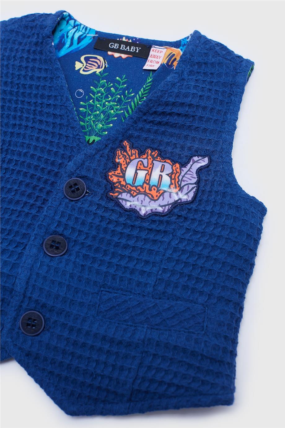 GB Baby Erkek Bebek Lacivert Yelek