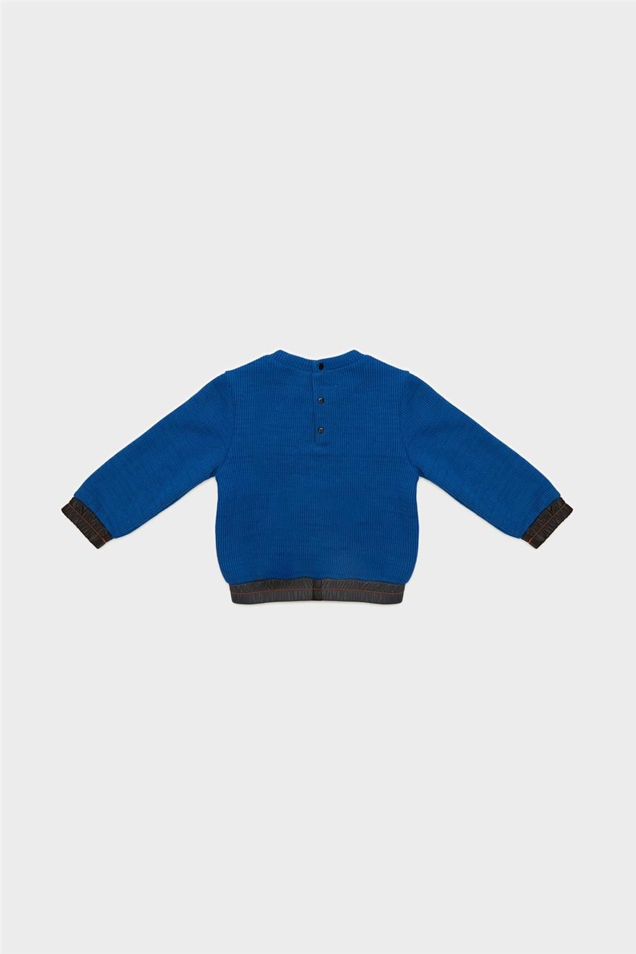 GB Baby Erkek Bebek Mavi Sweatshirt