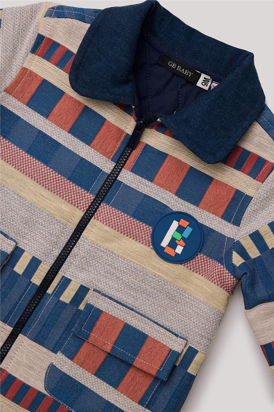 GB Baby Erkek Bebek Renkli Ceket