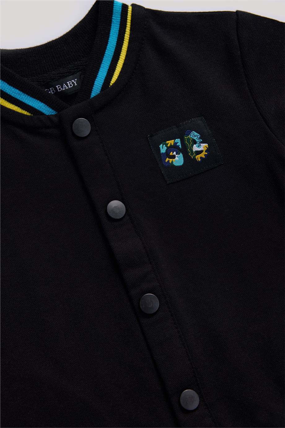 GB Baby Erkek Bebek Siyah Eşofman Üstü