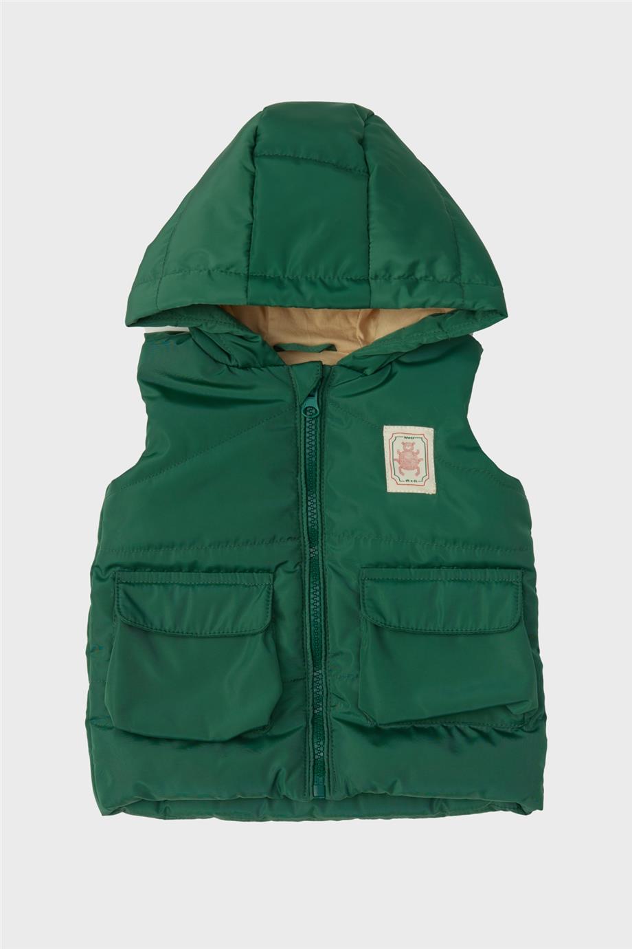 GB Baby Erkek Bebek Yeşil Yelek