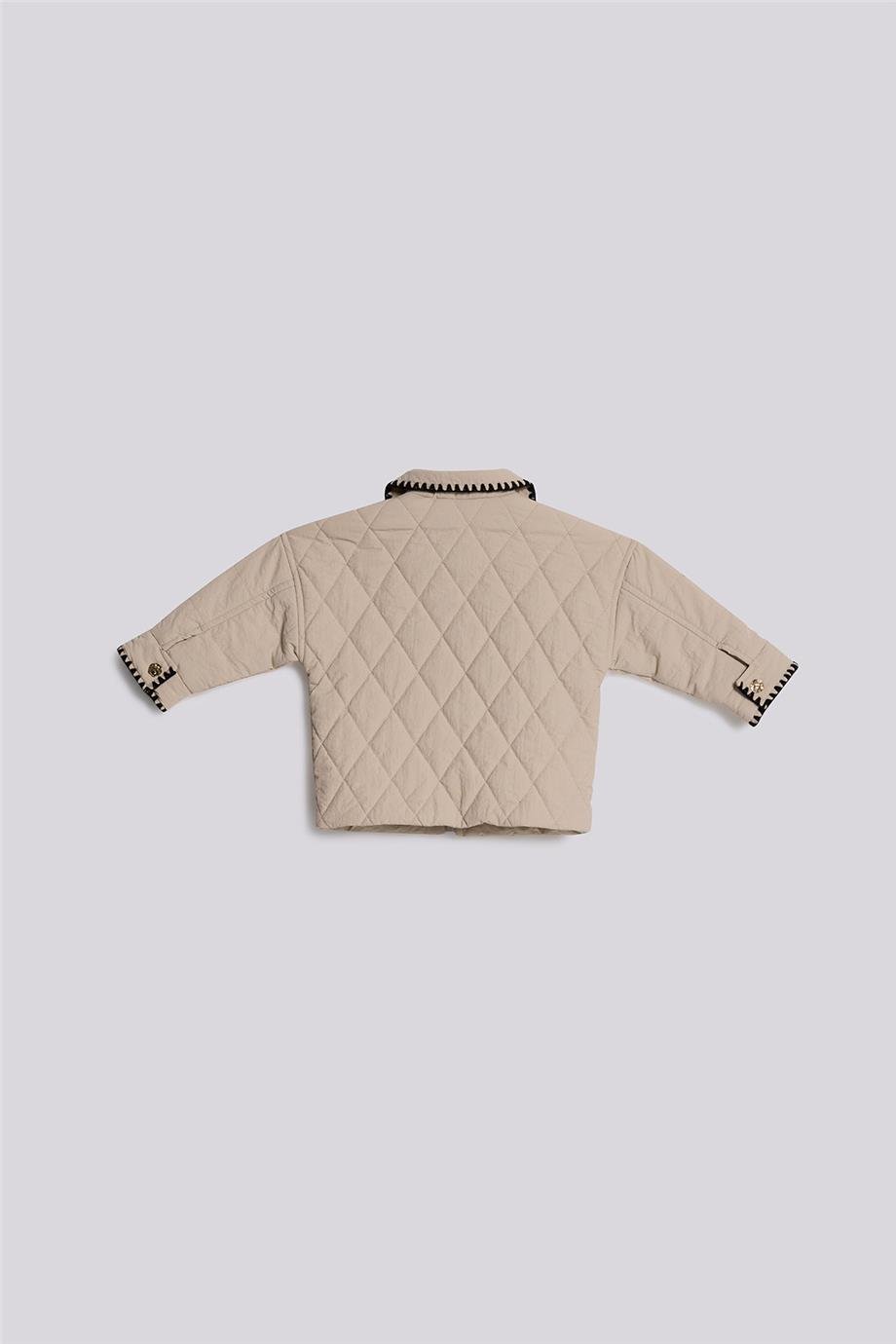 GB Baby Kız Bebek Bej CeketGB Baby Kız Bebek Bej Ceket