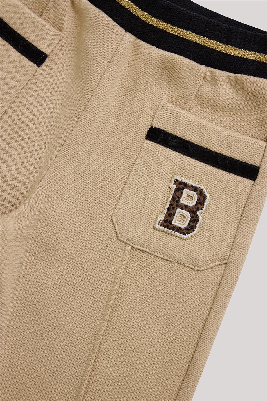 GB Baby Kız Bebek Bej Eşofman Altı