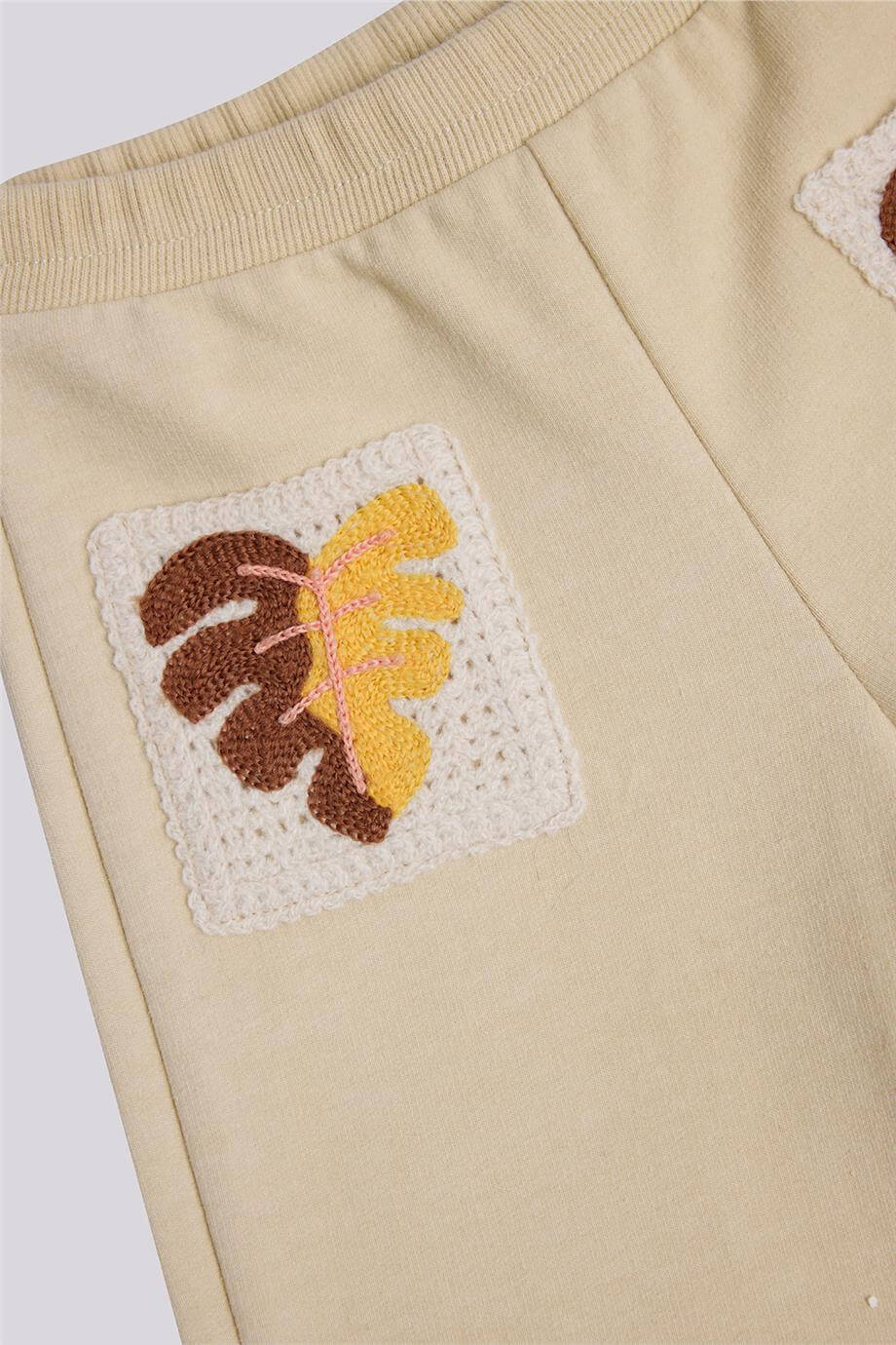 GB Baby Kız Bebek Bej Eşofman AltıGB Baby Kız Bebek Bej Eşofman Altı