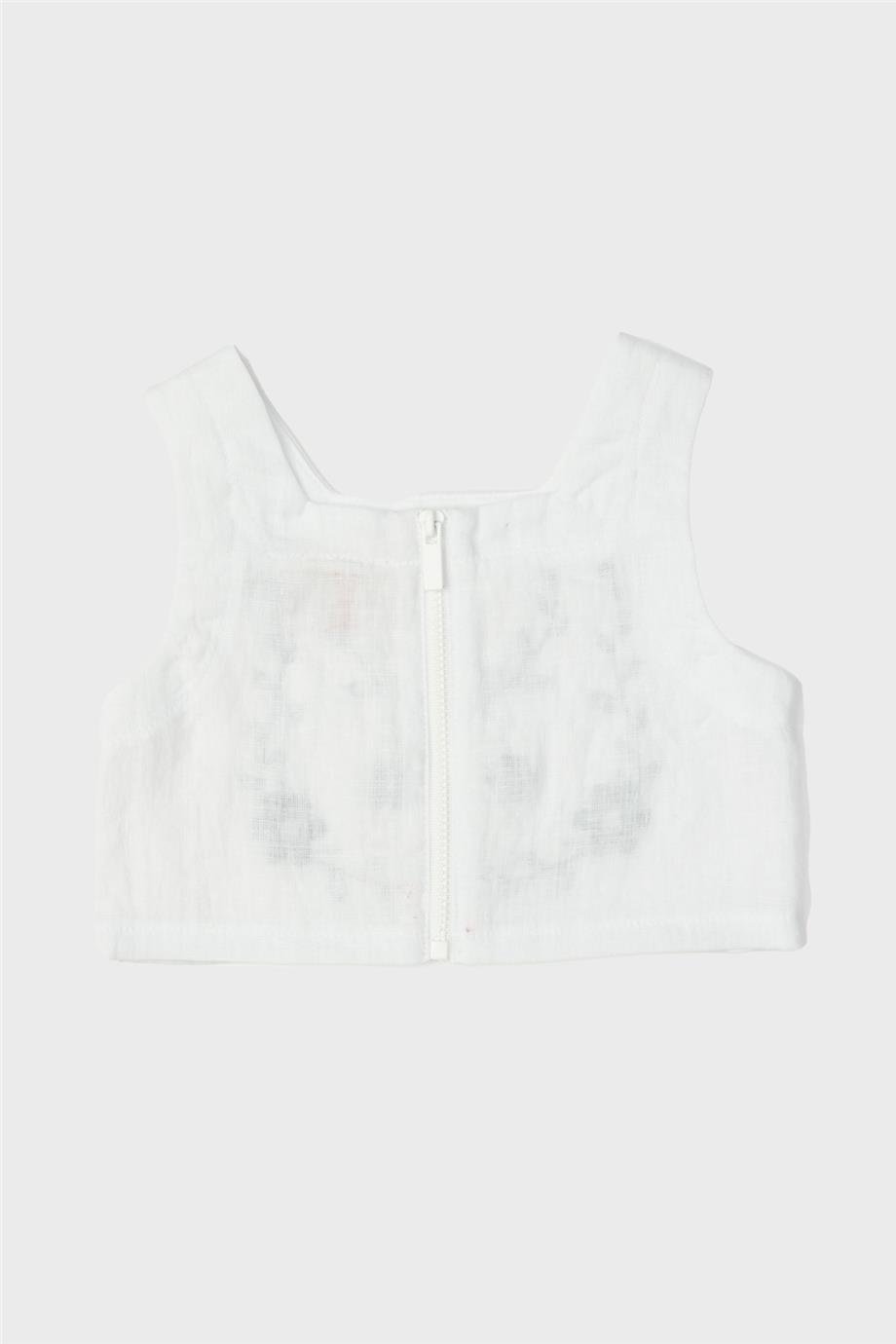 GB Baby Kız Bebek Beyaz Bluz