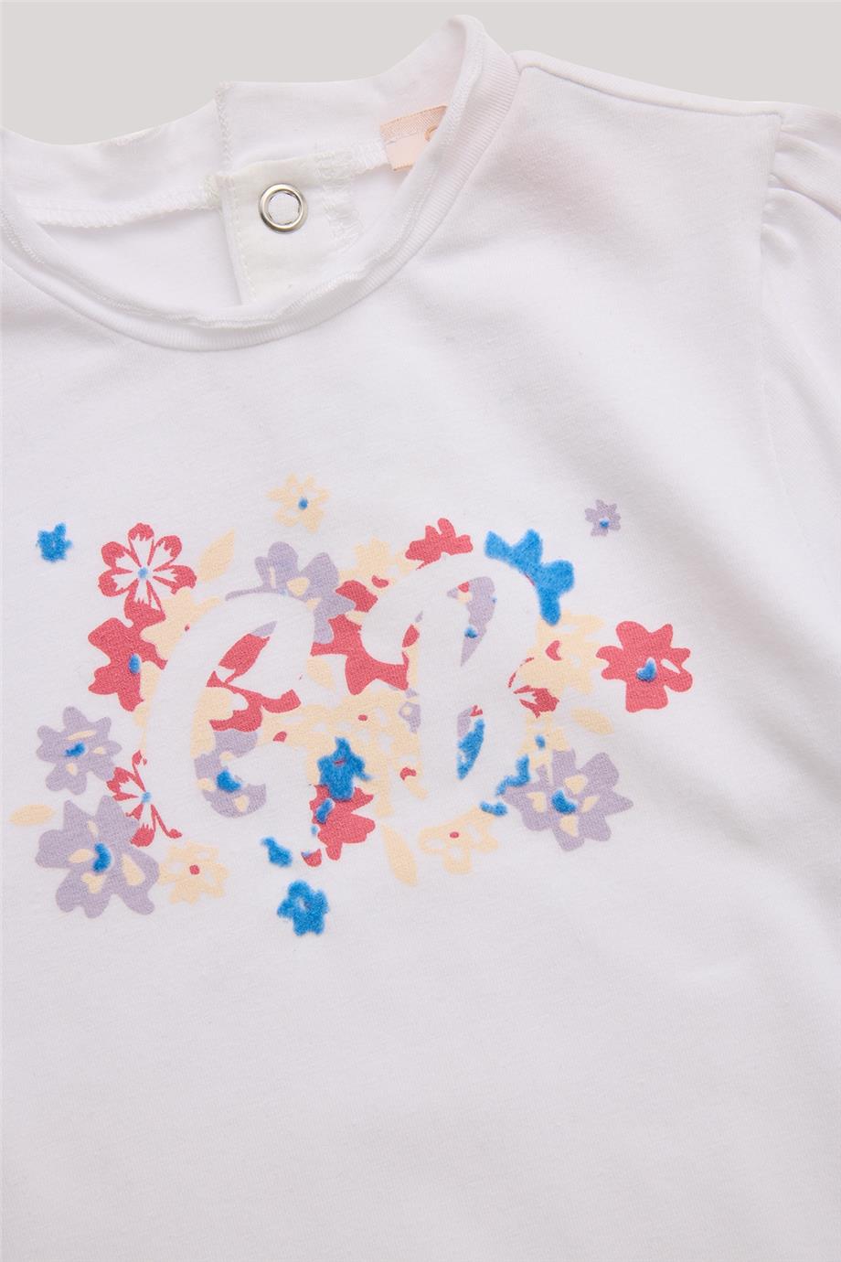 GB Baby Kız Bebek Beyaz Body