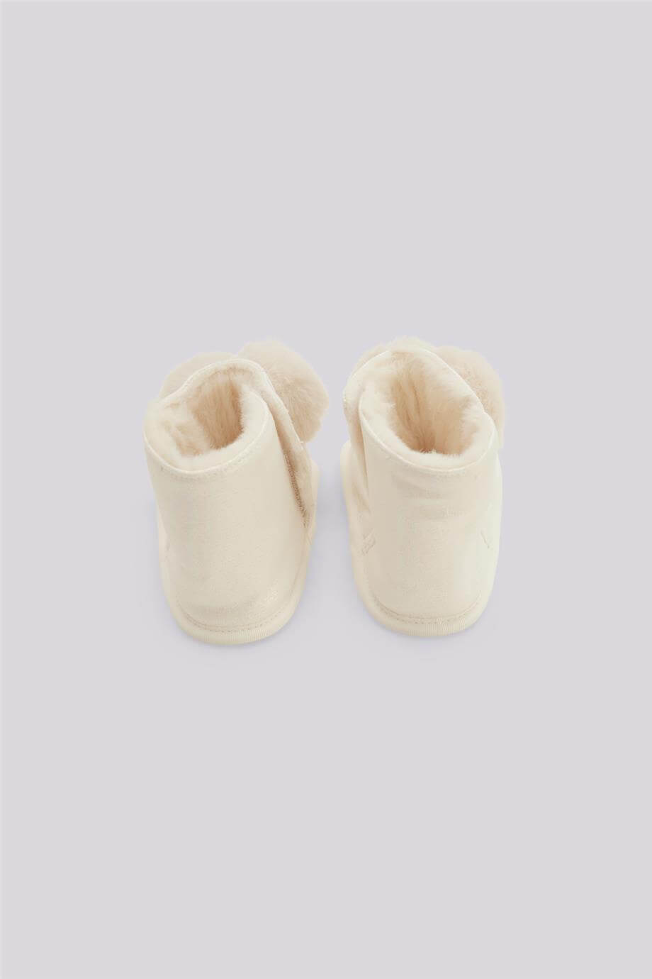 GB Baby Baby Girl White BooteesGB Baby Baby Girl White Bootees
