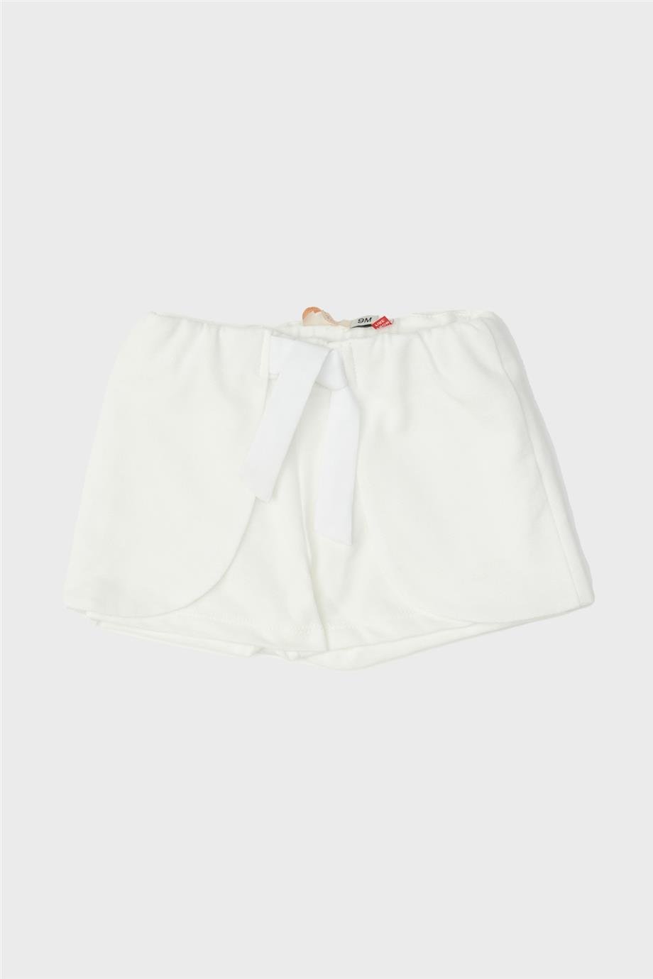 GB Baby Kız Bebek Beyaz Şort