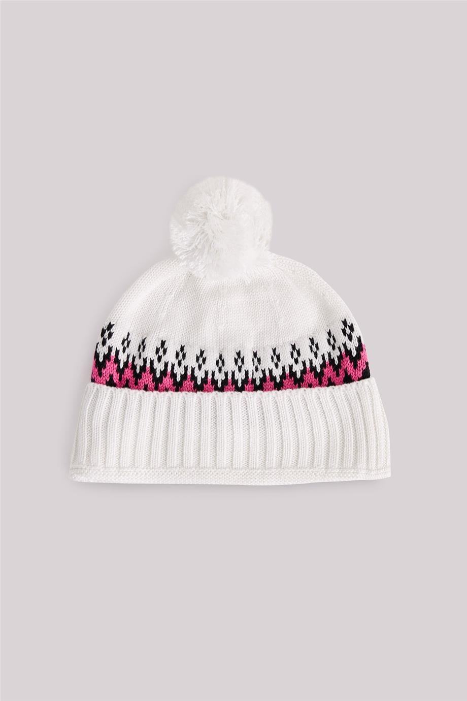 GB Baby Baby Girl Patterned HatGB Baby Baby Girl Patterned Hat