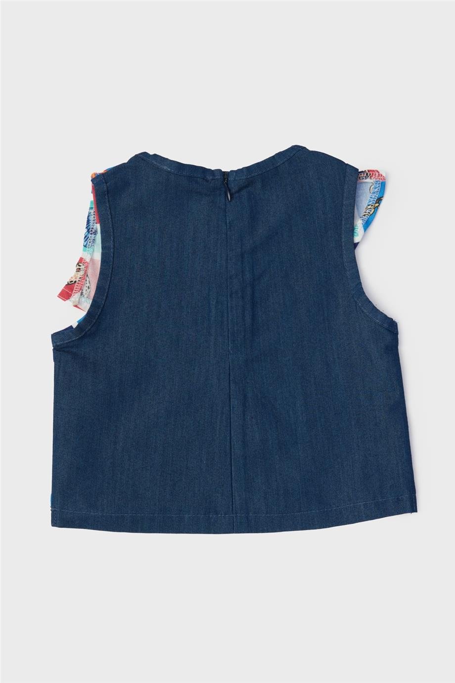 GB Baby Kız Bebek Desenli Bluz