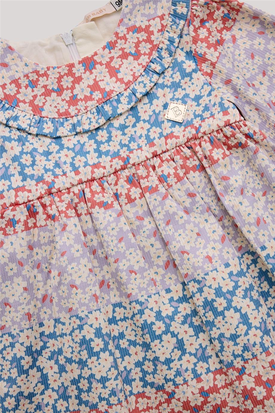 GB Baby Kız Bebek Desenli Elbise
