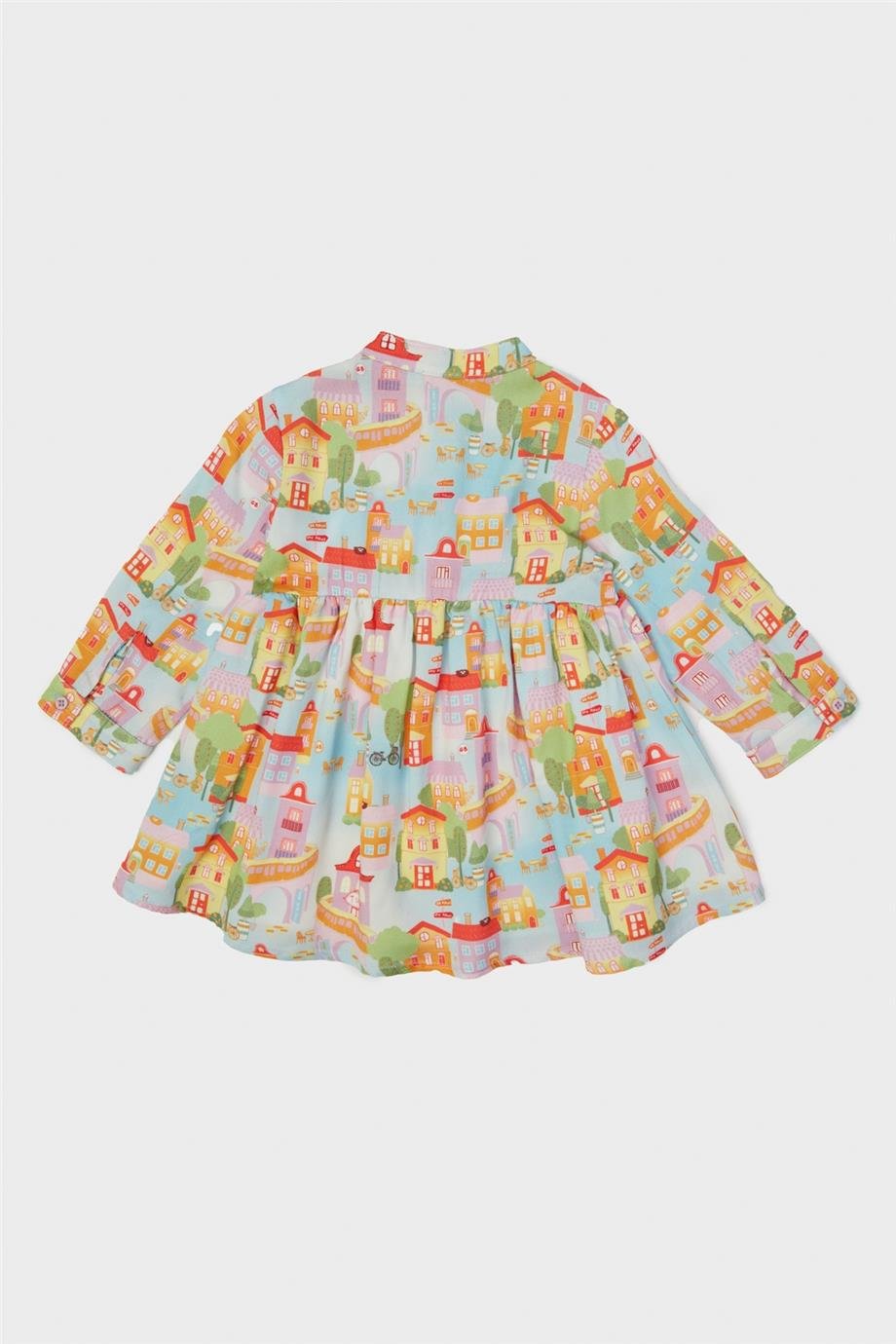 GB Baby Kız Bebek Desenli Elbise