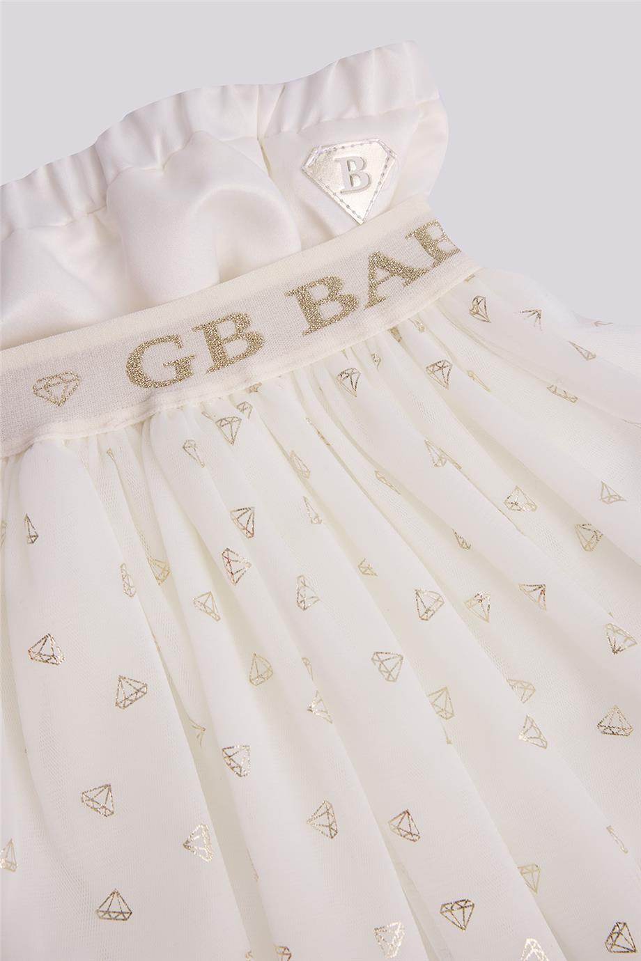 GB Baby Kız Bebek Desenli EtekGB Baby Kız Bebek Desenli Etek